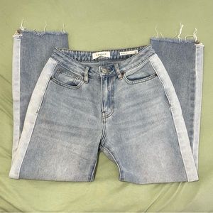 PacSun Mom Jean with Distressed Hem